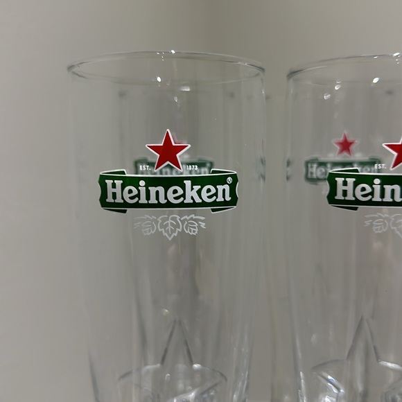 Heineken beer glasses 500ml - Picture 5 of 8